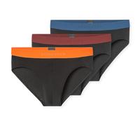 SCHIESSER Slip Rio Da Uomo Confezione Da 3 - Serie "95/5", Strisce A Contrasto