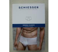 Schiesser Slip Sportivi Da Uomo CLASSICS 100% Cotone 4 5 6 7 8 9 10 12 14