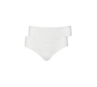 Schiesser Tai (Confezione da 2) Slip, Bianco (Weiß (Weiss 100), Taglia Produttore: 038 Donna