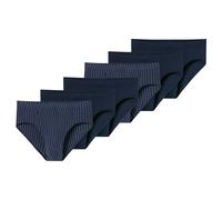 Schiesser Slip Uomo 6er Pack "95/5" Supermini Cotton Stretch Unito