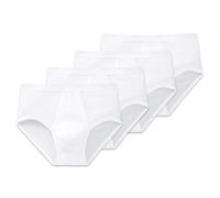 Schiesser Slip Uomo Con Apertura, 4 Pezzi - Original Classics, Cotone 100%