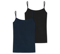 Schiesser Spaghettitop 2199 Intimo, Assortimento 1, 44 (Pacco da 2) Donna