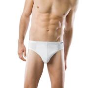 Schiesser Supermini (3er Pack) Slip, Oscurante, Bianco(Weiß (Weiss 100), 2XL (Pacco da 3) Uomo