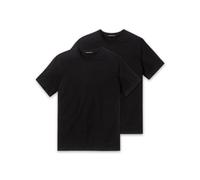 Schiesser T-Shirt Canottiera, Nero, S Uomo
