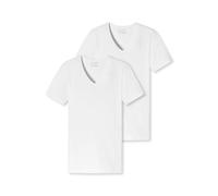 Schiesser T-Shirt Im Pacco - Serie " 95/5 ", Pacco Conveniente, Scollo A V