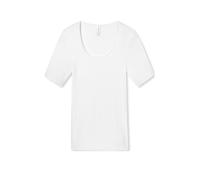 SCHIESSER T-Shirt LUXURY bianco bianco | 48