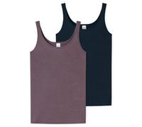 Schiesser Top Donna 95/5 Canottiera 2 Pezzi Taglia 36-48 Camicie 0/0 Europa