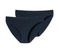 Schiesser Confezione da 2 Tai Intimo, Blu Scuro, XXL (Pacco da 2) Donna
