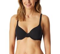 Schiesser Unique Cotton Reggiseno, Nero_183131, 7A Donna