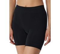 Schiesser Unterwäsche mit längerem Bein Longshort Radlerhose nahtlos-Classic Seamless Intimo, Schwarz_181257, S Donna