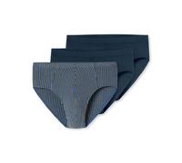 Schiesser Uomo 3 Pack Slip con Vita Morbida Cotone Multipack - 95/5