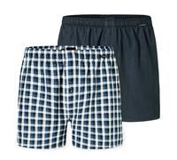 Schiesser Uomo Boxer Web, Confezione da 2, Cotone, Taglie M-4XL