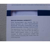 Schiesser Uomo Canottiera Classics Feinripp 100% CO Nuovo