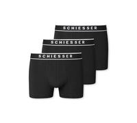 Schiesser Uomo Pantaloncini Confezione Multipla - Serie " 95/5 ", Logo Colorato,