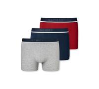 Schiesser Boxer Uomo - Pacco da 3 - Cotone biologico 95/5 - Multicolore - XL