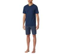 Schiesser Uomo Pigiama Corto Scollo a V - Nightwear Set