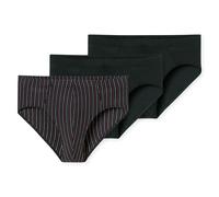 Schiesser Uomo Slip, 3er Pacco - " 95/5 ", Supermini, Cotone Stretch, Uni / Ges