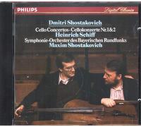 Schiff - Chostakovich : Concertos pour violoncelle n° 1 et n° 2