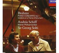 Schiff – Johannes Brahms: Concerto per pianoforte n.1 e Variazioni Op.23 – CD