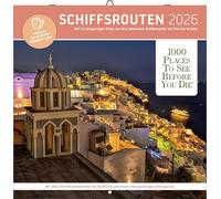 Schiffsrouten für Entdecker - Broschürenkalender im Format 30 x 30