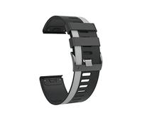 SCHIK 26 22mm Cinturino a sgancio rapido per Garmin Fenix 6X 6 Pro Watch Easyfit Cinturino da polso per Garmin Fenix 5X 5 3 3HR Watch, 26mm Fenix 6X 6XPro, agata