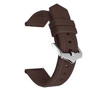 SCHIK Cinturino per orologio in silicone 16 mm 18 mm 19 20 mm 21 22 mm universale a sgancio rapido in gomma Sport Immersione Braccialetto Cinturino Accessori, 24mm, Agata