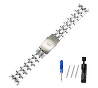 SCHIK Cinturino per orologio Tissot Prc200 in acciaio inox massiccio T014430a T461 T17 T014 19 mm 20 mm accessori, 20mm, agata