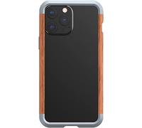 SCHIK Custodia per iPhone 13 Pro Max/13 Pro/13/13 Mini, protezione contro le cadute in alluminio metallo legno paraurti telaio copertura antiurto custodia protettiva a prova di caduta (dimensioni :