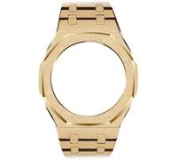SCHIK Gen 3 4 Cassa dell'orologio smerigliata e kit mod cinturino in gomma, per GA2100/GA2110 GMAS2100, lunetta in metallo per GA-2100, GMAS2100, Agata