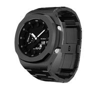 SCHIK Metallo Lunetta Casioak per GA2100 Modifica di Lusso Set per GA 2110 Mod Kit Cassa In Acciaio Inox Accessori Cinturino in Metallo, Misura unica, Agata