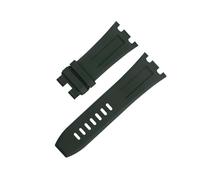 SCHIK Per AP Cinturino Per Audemars E Piguet Cintura 15710/15703 Non Qucik Rilascio 28mm Natura Fluoro Morbido FKM Cinturino In Gomma Accessori Cinturino, 28MM, Agata