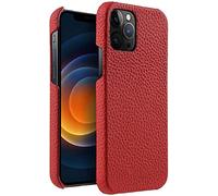 SCHIK Per Apple iPhone 14 Pro 6.1 pollici (2022) Litchi Texture Cover, custodia posteriore resistente ai graffi in vera pelle (colore : rosso)