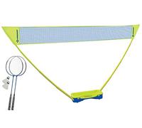 Schildkröt 970992 - Set da Badminton Compact, con Rete, 2 Racchette e 2 Palline, in Pratica Valigetta di plastica