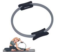Schildkröt Anello da Pilates, Attrezzo per l'Allenamento del Core, Diametro, Grigio, 37 cm Diameter