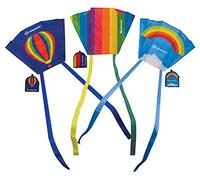 Schildkröt-970400 Schildkröt Pocket Kite, Aquilone Piccolo e Maneggevole, 45x32cm, Incluso Filo in Poliestere da 5 KP con Maniglia, Scala Beaufort 2-4, 970400, Colore, M