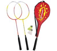 Schildkröt Badminton Set per 2 Giocatori, 2 Racchette, 2 Volani, in Una C