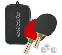 Donic-Schildkröt Set da Ping Pong Top Team 400, 2 Racchette, 3 Palline 1-Stella, in Una Borsa Preziosa, per Il Tempo Libero, 788495