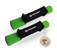 Schildkröt Fitness Set di Manubri da Aerobica, 2 x 0,5 kg, in Valigetta, Nero/Verde, 960008