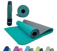Schildkröt Fitness - Yoga Mat 4mm Bicolor 180 x 61 cm turchese