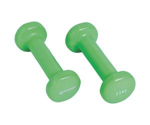 Schildkröt Fitness - Vinyl Hantel Set 2 x 1 kg verde