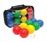 Schildkröt Fun Boccia Set, 4x2 Palline di Plastica, 1x Pallina da Tiro, in una Borsa da Trasporto con Cerniera, 970009