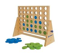 Schildkröt-970316 Schildkröt, il Classico 4 in Fila, Gioco di Abilità e Strategiaper Bambini e Adulti, in Legno FSC, con 42 Gettoni, 970316, Colore, 32.5 cm x 45.5 cm x 40 cm