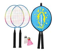 Schildkröt Junior Badminton Set, 2 Racchette accorciate 45,5 cm, 2 volani, in Una Copertura 3/4, 970901 Unisex-Adulto, Multicolore, S