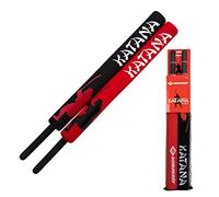Schildkröt Fun Sports - Katana Soft Schwerter Set - Giochi da spiaggia 80 cm, Ø 6 cm rosso/nero