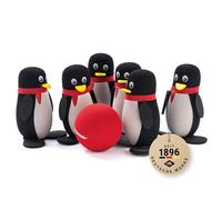 Schildkröt Penguin Soft Bowling Set per Bambini - Gioco di Bowling Morbido per Interni ed Esterni - 6 Birilli Pinguini e 1 Palla da Bowling Morbida