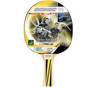 Schildkröt Racchetta Tennis da Tavolo Top Team 500, Manico AVS, Spugna di 1.7 mm, Gomma Donic 1-Stella - ITTF, Taglia unica 725051