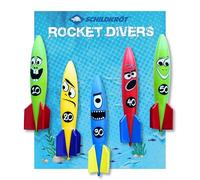 Schildkröt® Rocket Divers Set, 5 Razzi Subacquei, Giocattolo Subacqueo per Bambini dai 5 Anni, Ideale per Piscina o Vasca da Bagno
