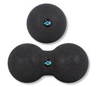 Schildkröt Set Doppio Massaggio | Pallina di Fascia e di Arachidi | Trigger point e Automassaggio | Rilassamento e Rigenerazione Muscolare | Yoga, Pilates e Fisioterapia