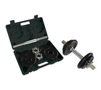Schildkröt Set Mancubras 10 kg con Barra Cromata 30 cm e Dischi in Ghisa