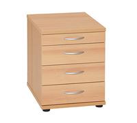 Schildmeyer Contenitore per ufficio Möbelpartner Manni, faggio Samerberg, ca. 41,6 x 50,0 x 53,4 cm (L x P x A)